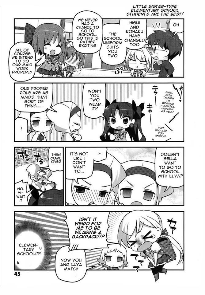 Type-Moon Gakuen - Chibi Chuki! - Chapter 3: Eat To Live, Don’t Live To Eat