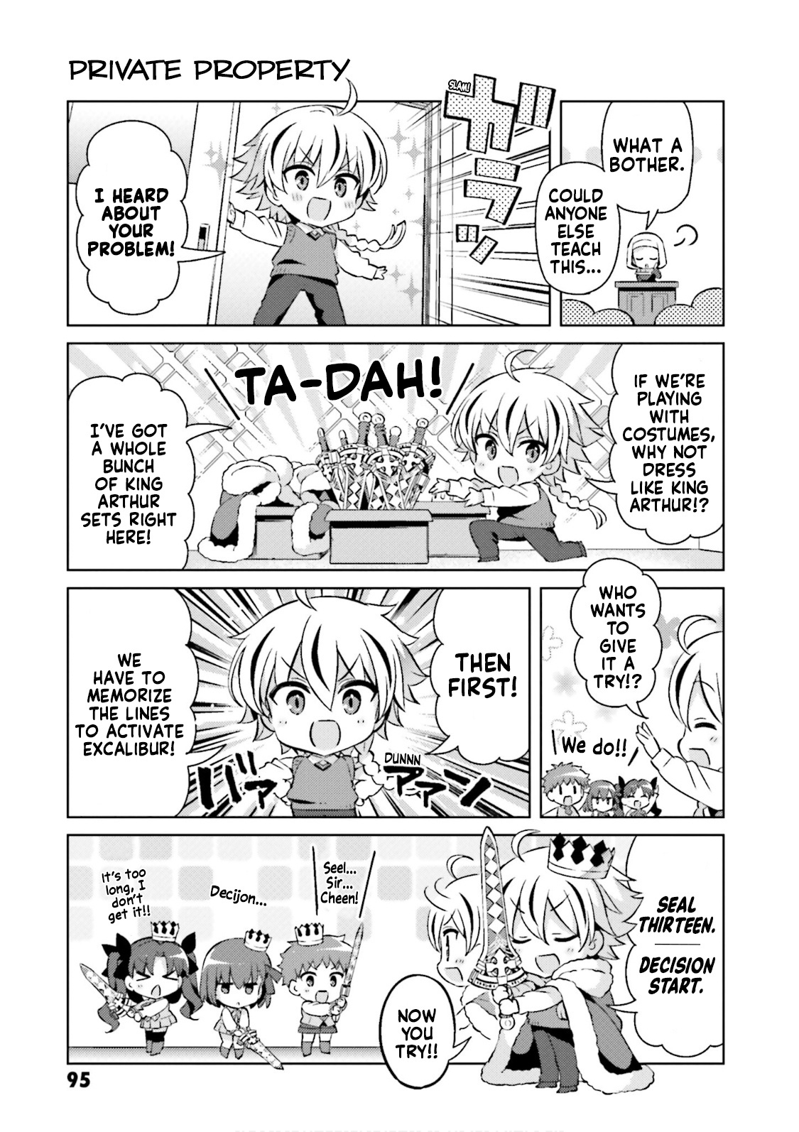 Type-Moon Gakuen - Chibi Chuki! - Vol.6 Chapter 55: 55Th Period: Big Trouble At Ghoul School!