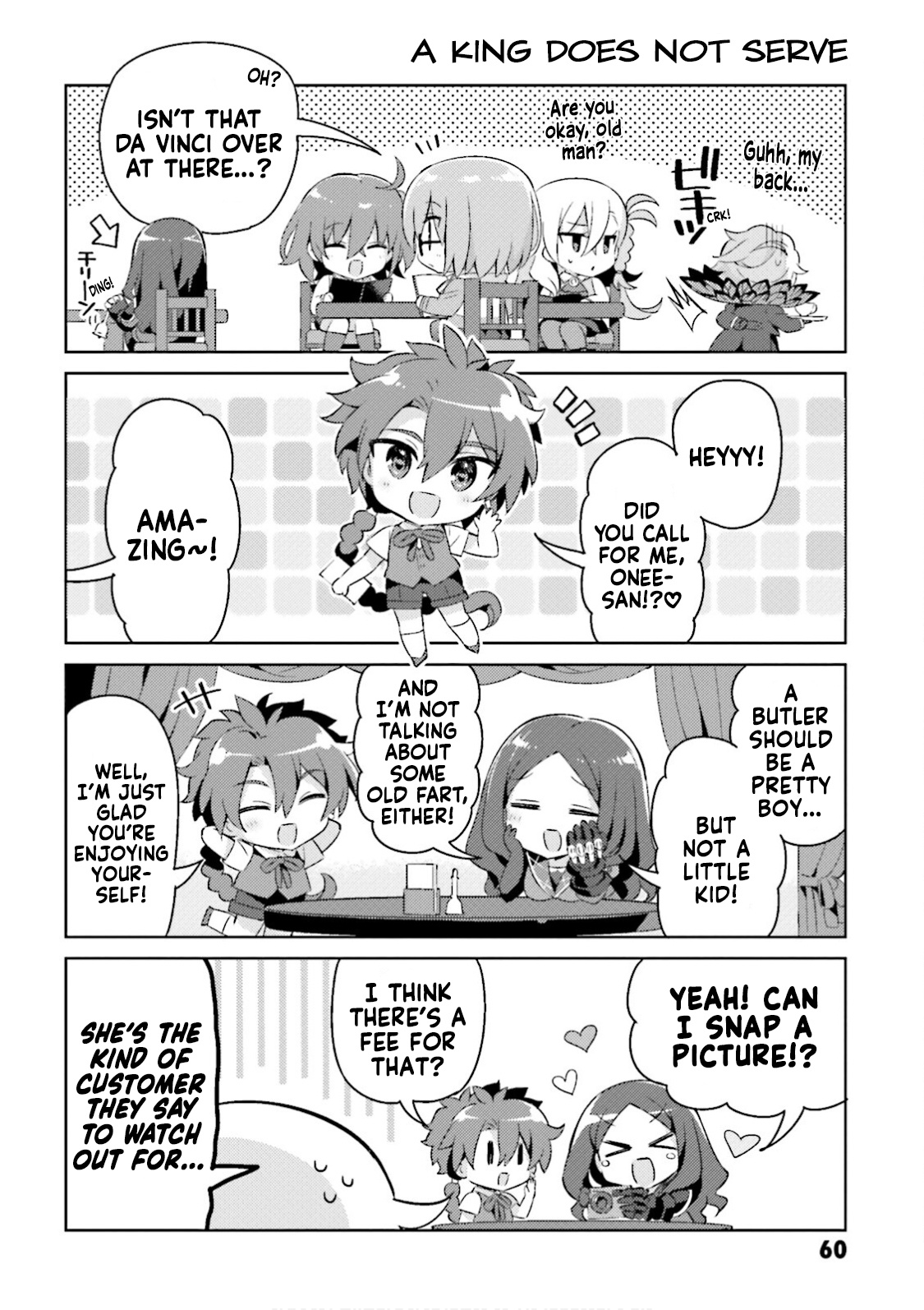 Type-Moon Gakuen - Chibi Chuki! - Vol.5 Chapter 40: 40Th Period: Infiltrate The Butler Cafe!