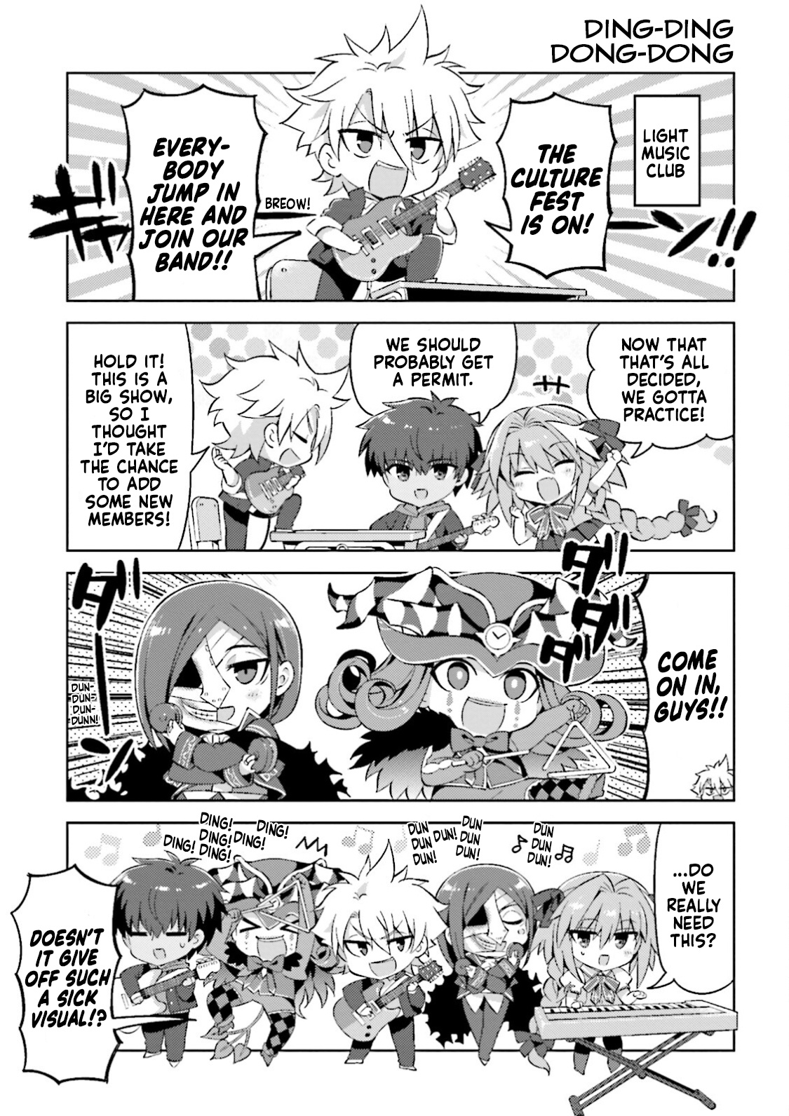 Type-Moon Gakuen - Chibi Chuki! - Vol.5 Chapter 39: 39Th Period: Time For The Culture Festival