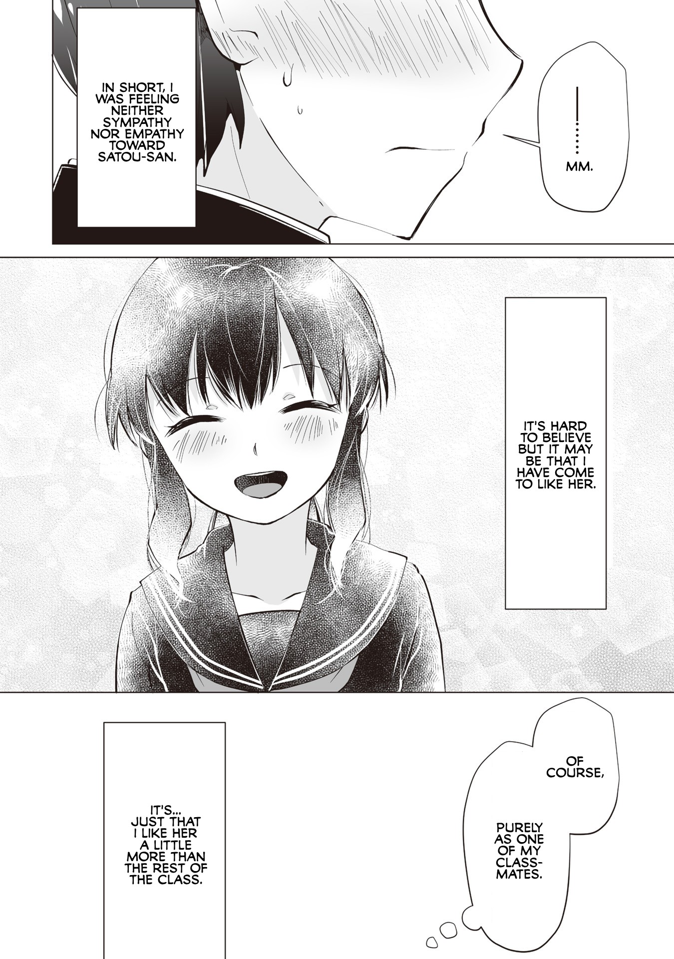 Satou-San Who Sits Next To Me - Chapter 6: Satou-San To Dokushokansobun "Satou-San And The Book Report"