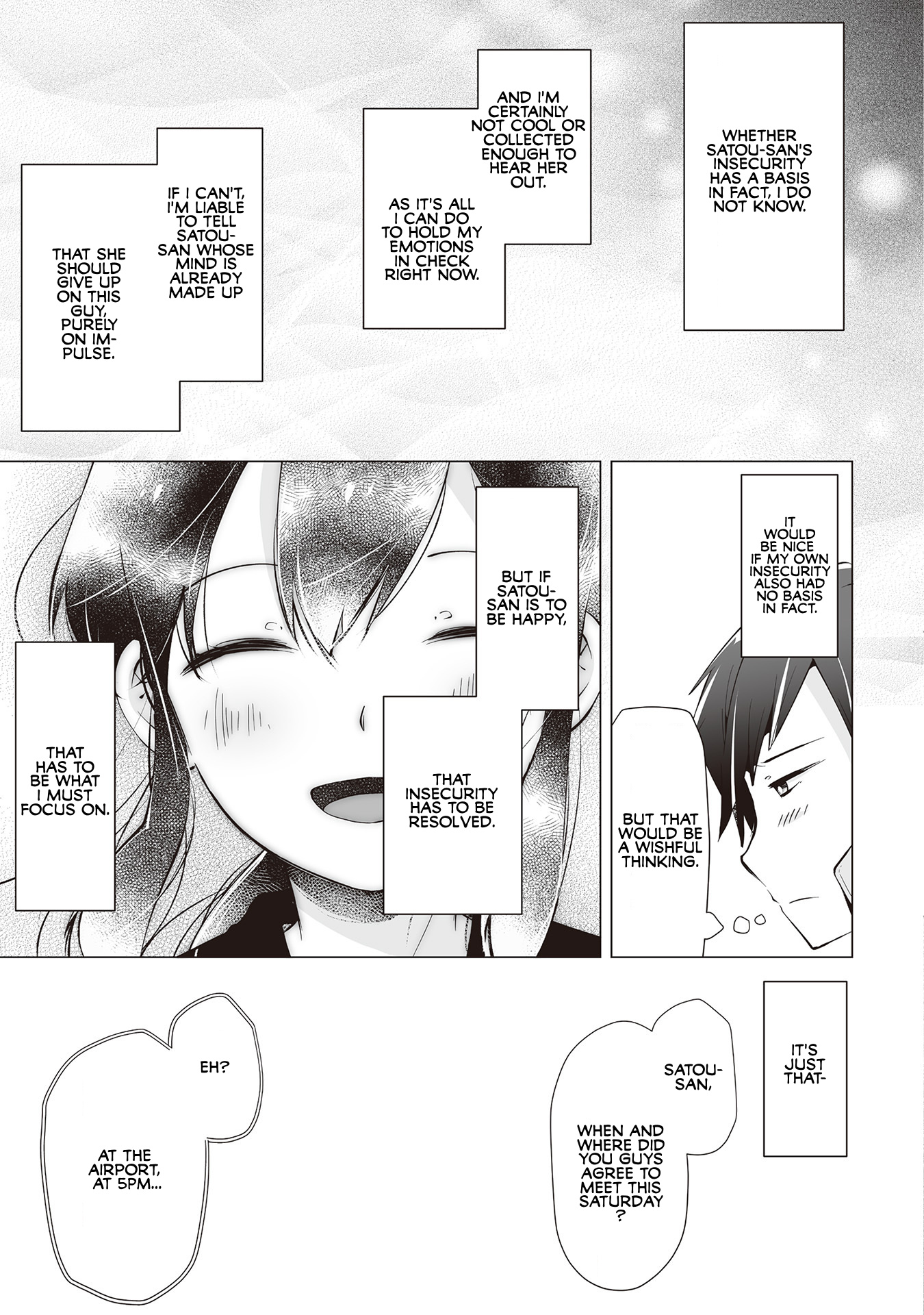 Satou-San Who Sits Next To Me - Vol.3 Chapter 15: What I Talked About With Satou-San On The Phone