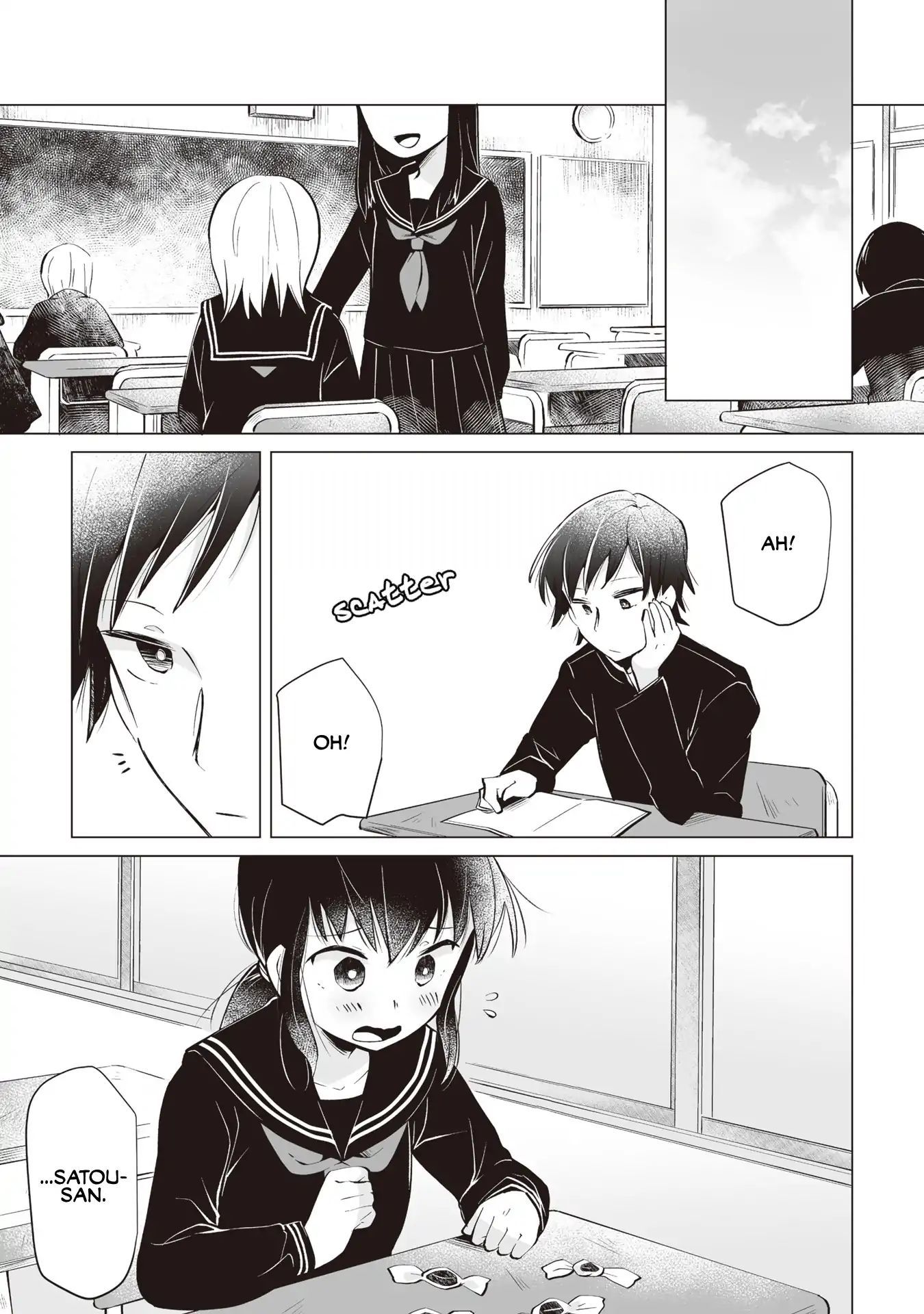 Satou-San Who Sits Next To Me - Vol.1 Chapter 1: Tonari No Anoko To Bansouko "Bandage And The Girl Next Seat"