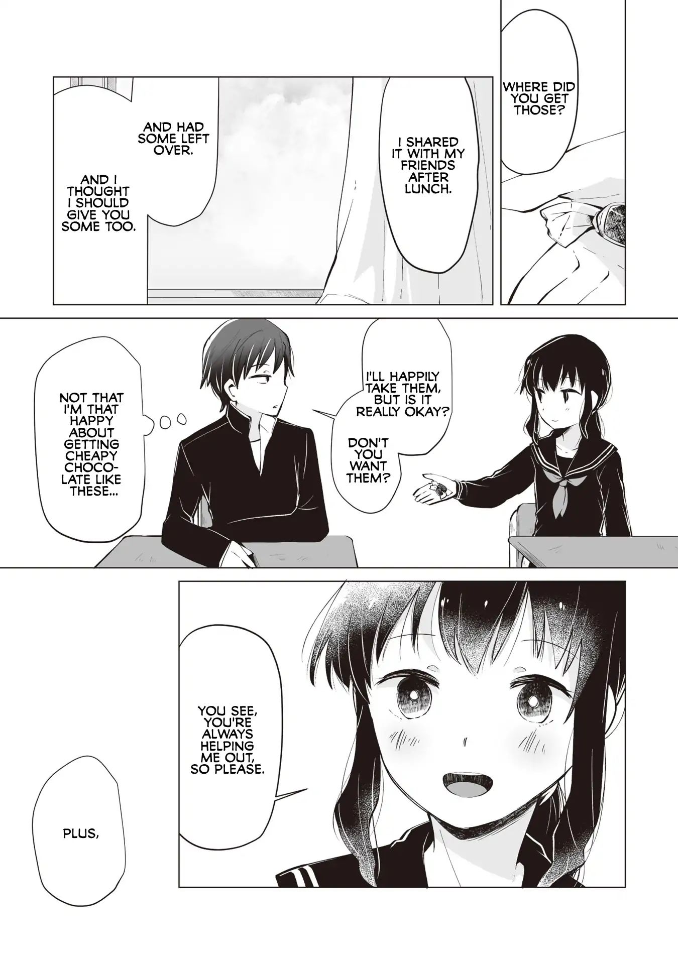 Satou-San Who Sits Next To Me - Vol.1 Chapter 1: Tonari No Anoko To Bansouko "Bandage And The Girl Next Seat"