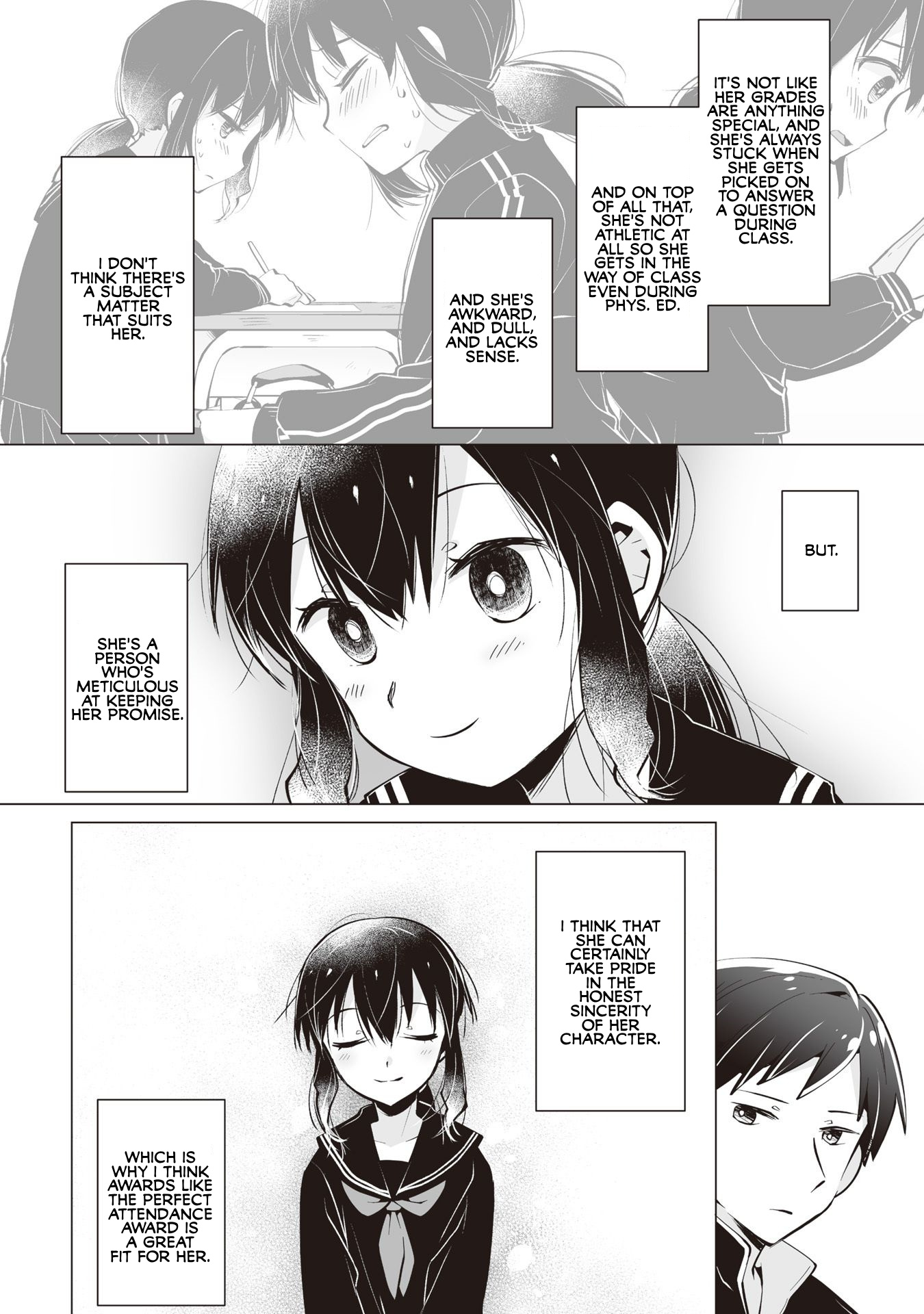 Satou-San Who Sits Next To Me - Vol.2 Chapter 9: Satou-San Ga Tonari De Warau "Smiling Satou-San Next To Me"