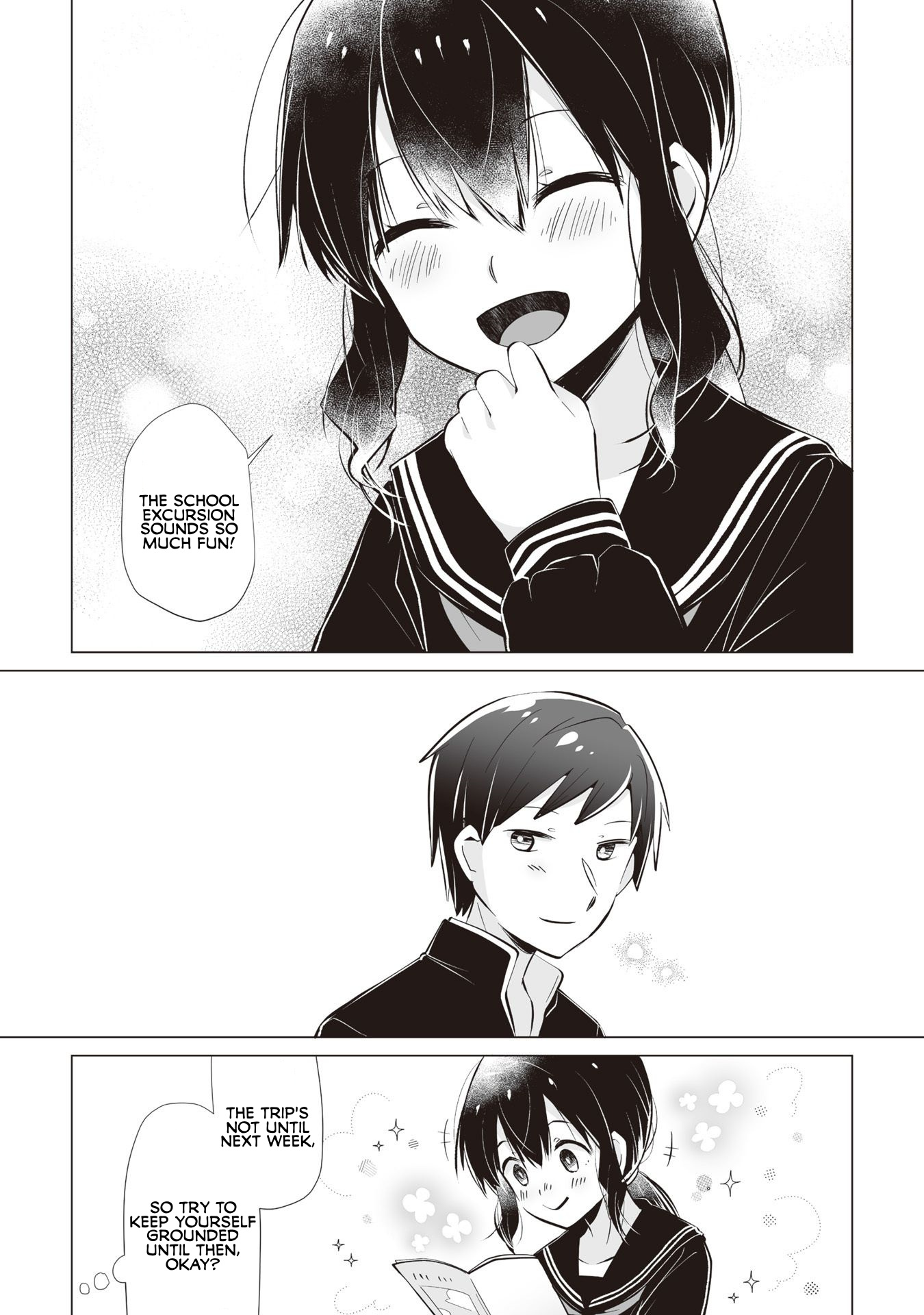 Satou-San Who Sits Next To Me - Vol.2 Chapter 9: Satou-San Ga Tonari De Warau "Smiling Satou-San Next To Me"