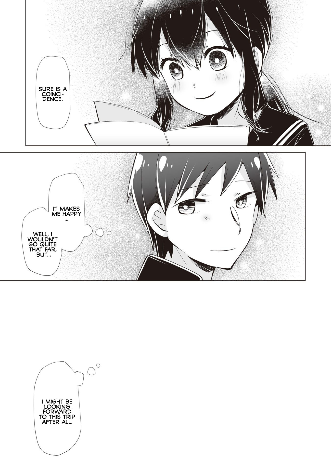 Satou-San Who Sits Next To Me - Vol.2 Chapter 9: Satou-San Ga Tonari De Warau "Smiling Satou-San Next To Me"