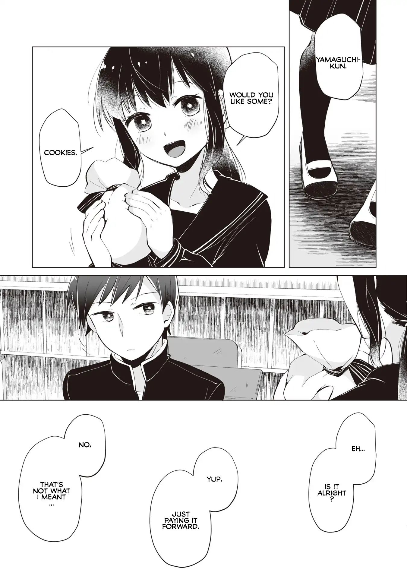 Satou-San Who Sits Next To Me - Vol.1 Chapter 3: Tonari No Anoko To White Day "White Day And The Girl Next Seat"