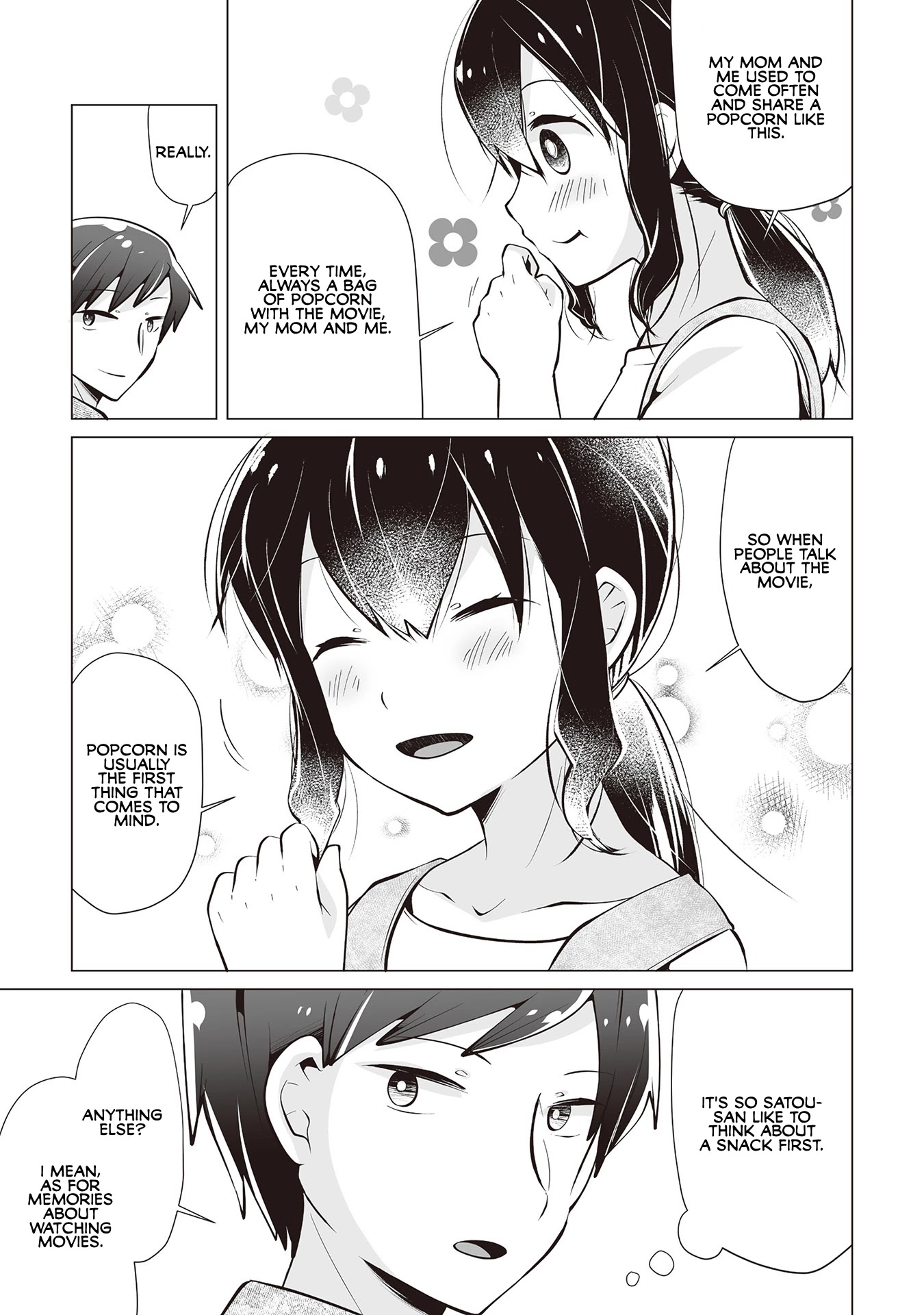 Satou-San Who Sits Next To Me - Chapter 19: Me And Movie And Satou-San