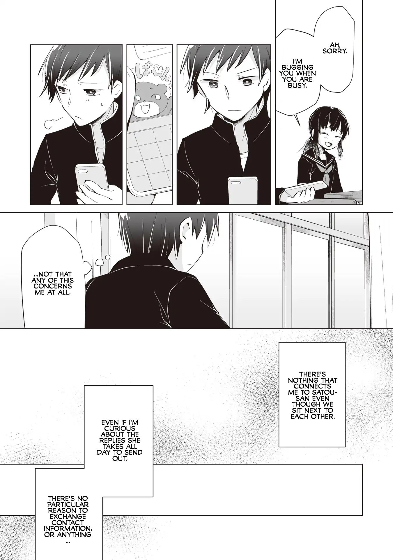 Satou-San Who Sits Next To Me - Vol.1 Chapter 2: Tonari No Anoko To Nichiyoubi "Sunday And The Girl Next Seat"