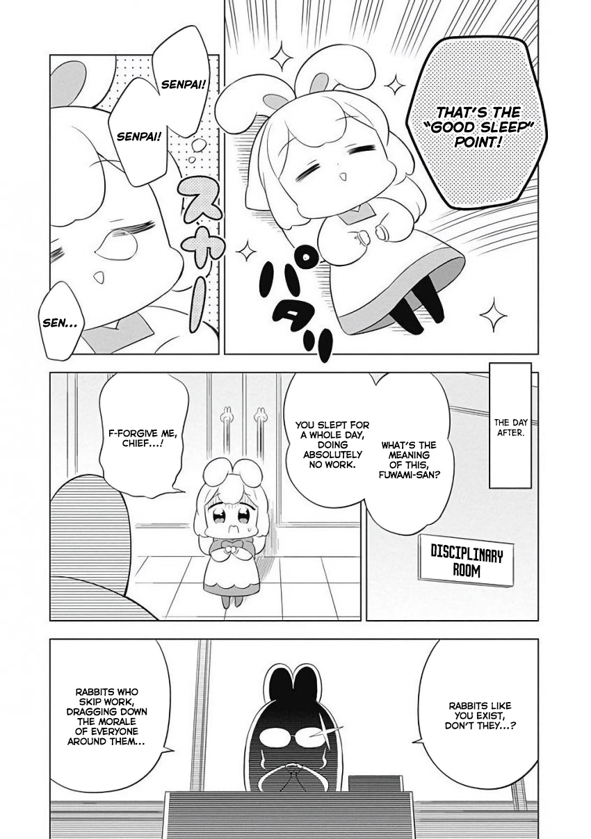 Department Of Corporate Slave Rabbits - Vol.1 Chapter 12: Fuwami Presses The Wrong Spot