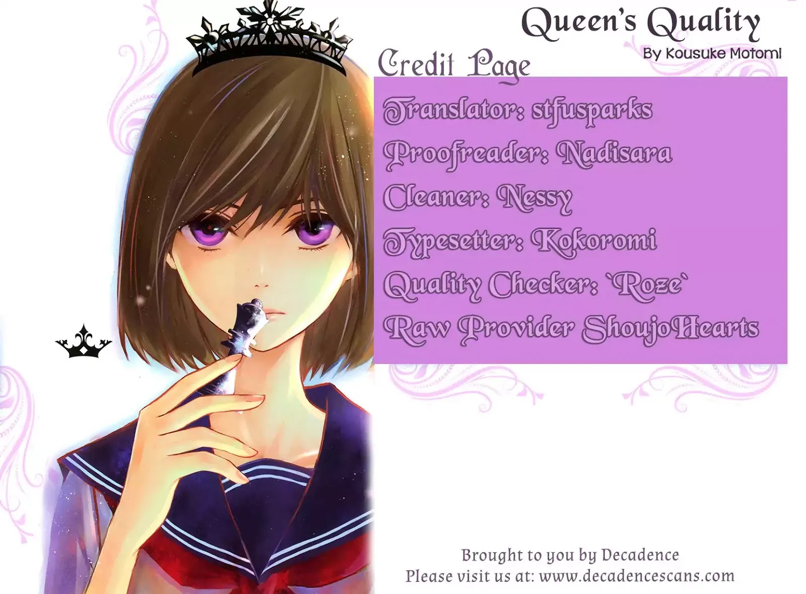 Queen's Quality - Chapter 1