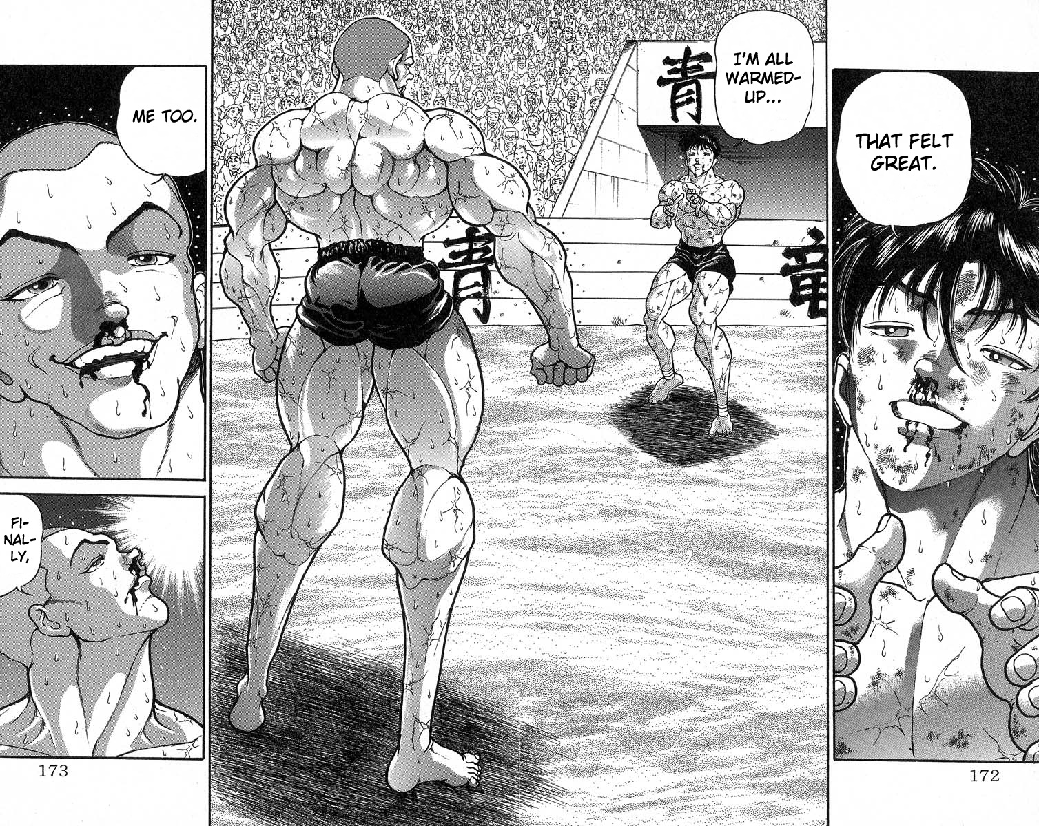 Grappler Baki - Vol.39 Chapter 345: Two-Legged Lion