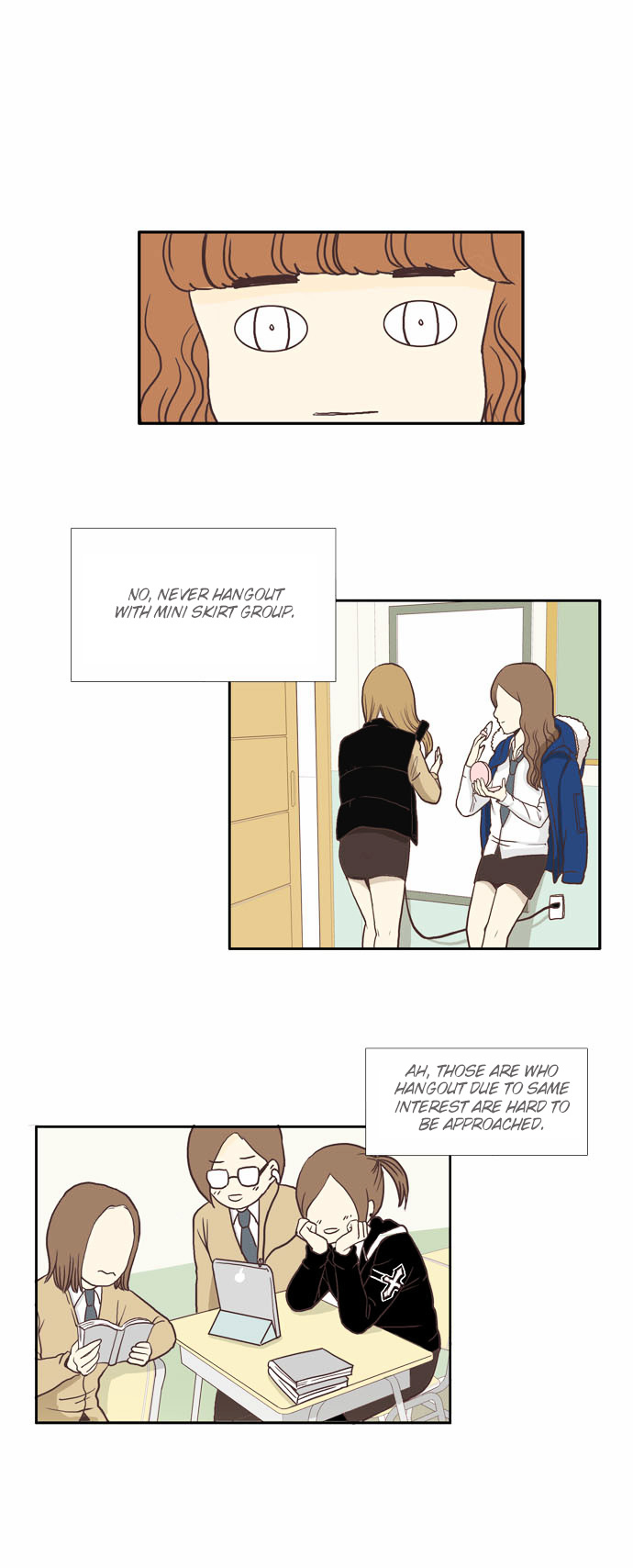 Girl's World - Chapter 3 : Don't Look At Me With That Expression (1)