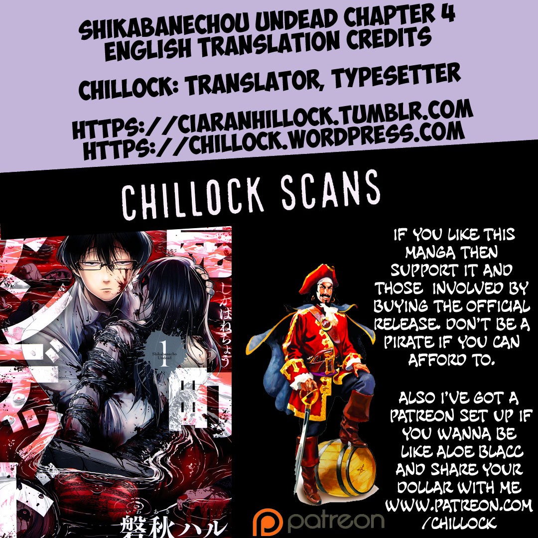 Shikabanechou Undead - Chapter 4