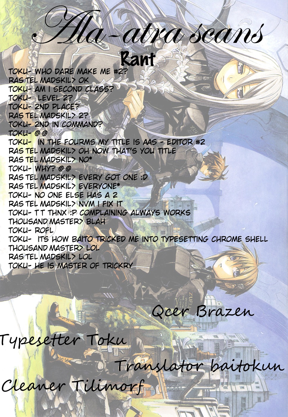 Chrome Shelled Regios: Missing Mail - Vol.2 Chapter 7