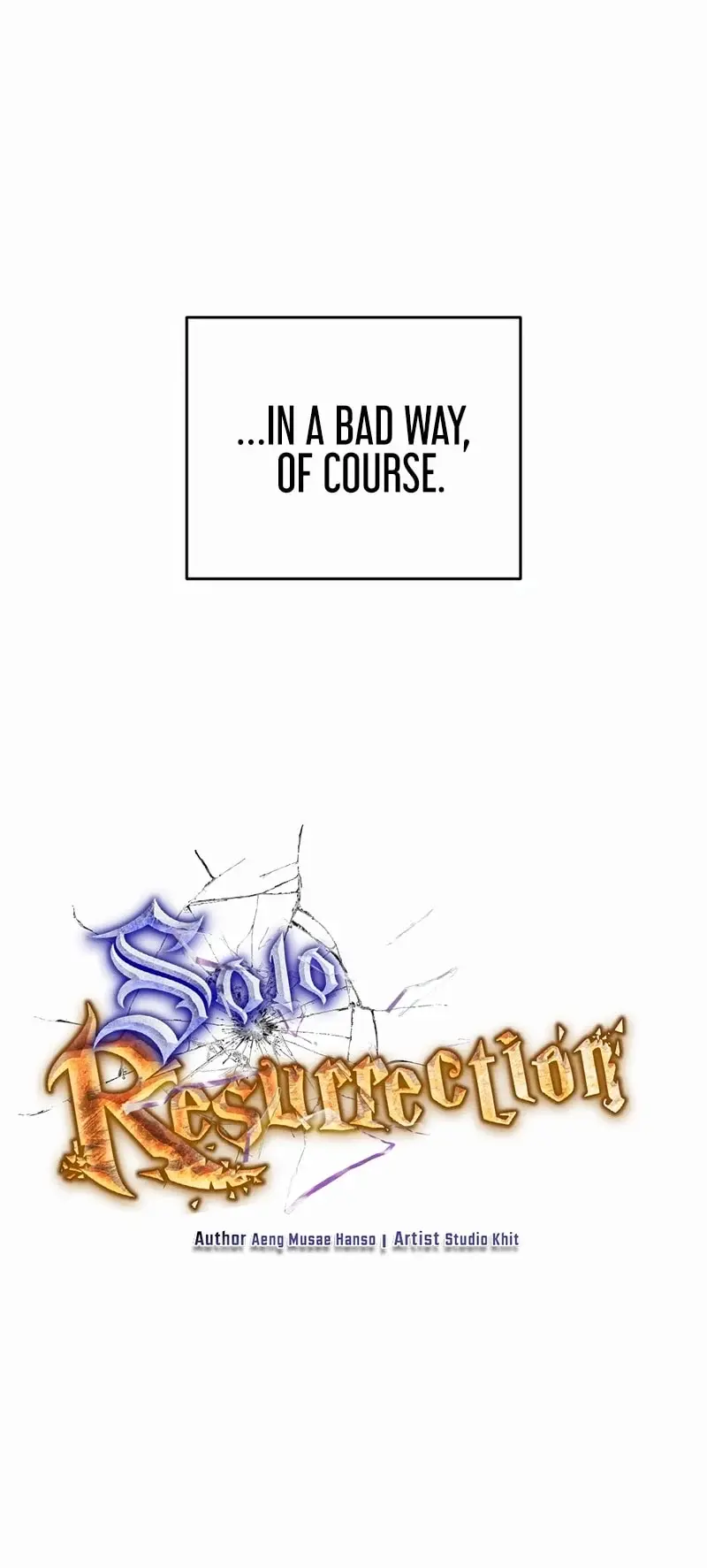 Solo Resurrection - Chapter 31