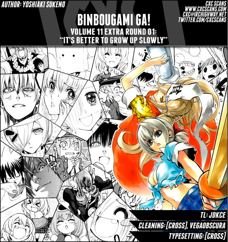 Binbougami Ga! - Vol.11 Chapter 51.1 : It S Better To Grow Up Slowly