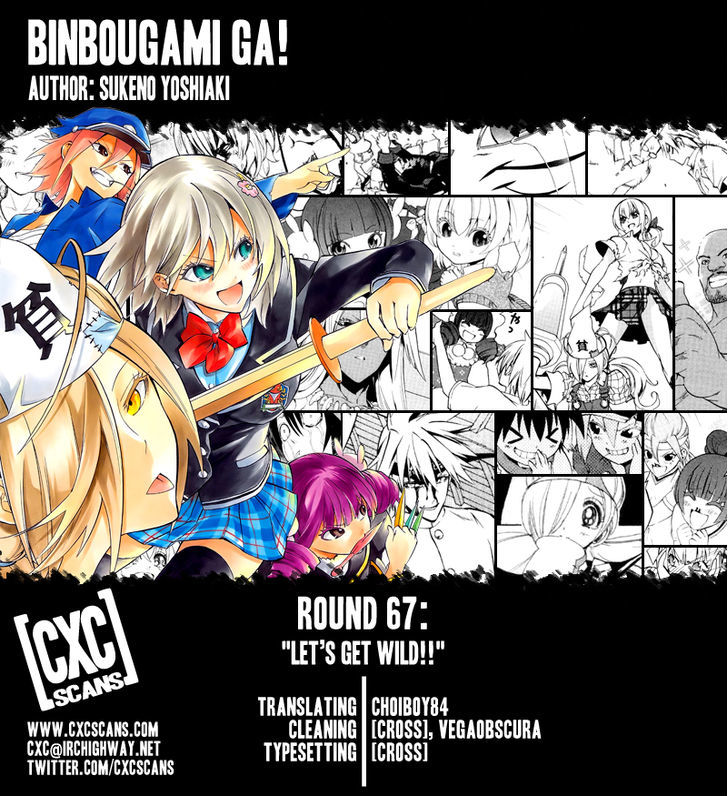 Binbougami Ga! - Vol.15 Chapter 67 : Let S Get Wild!!