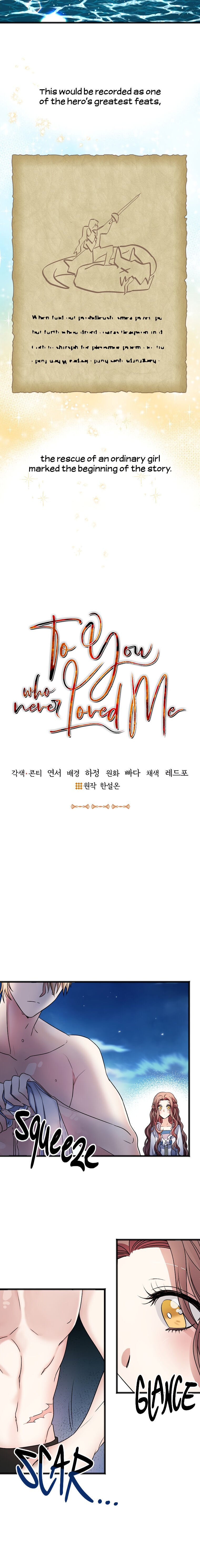 To You Who Never Loved Me - Chapter 4