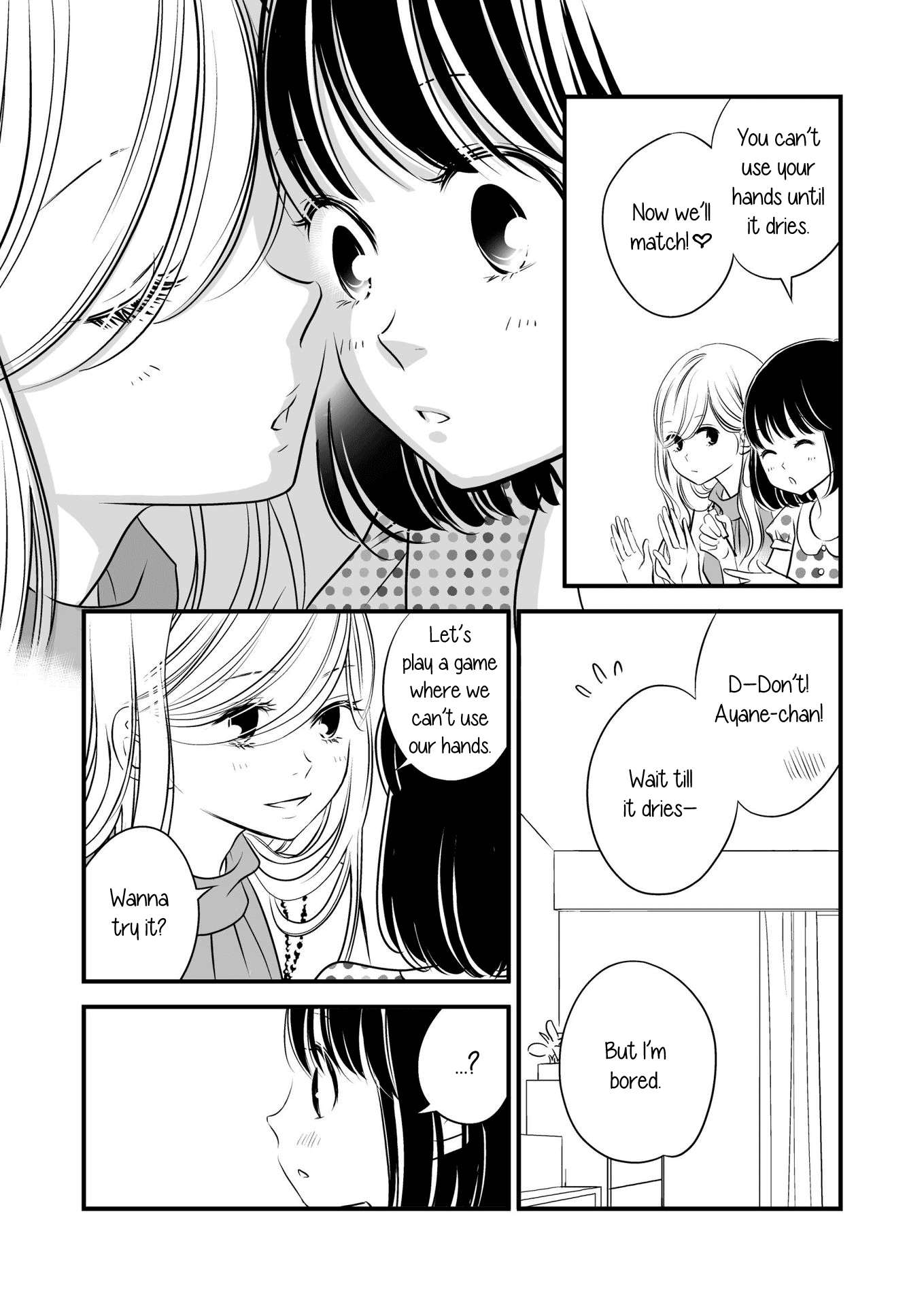 Kanojo No Kuchidzuke Kansensuru Libido - Chapter 9.1: The Whole Story Of Her Nails Drying