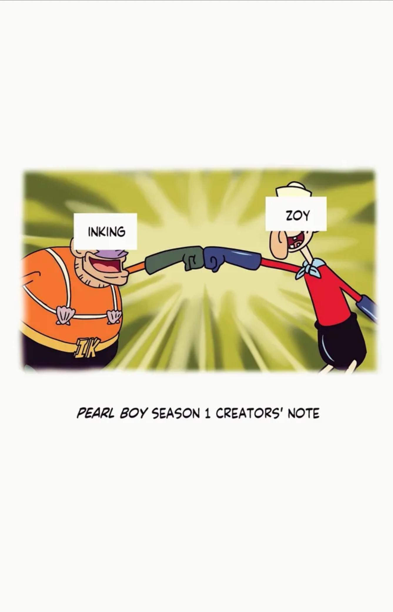 Seashell Boy - Season 1  Extra.30 : Creator Note