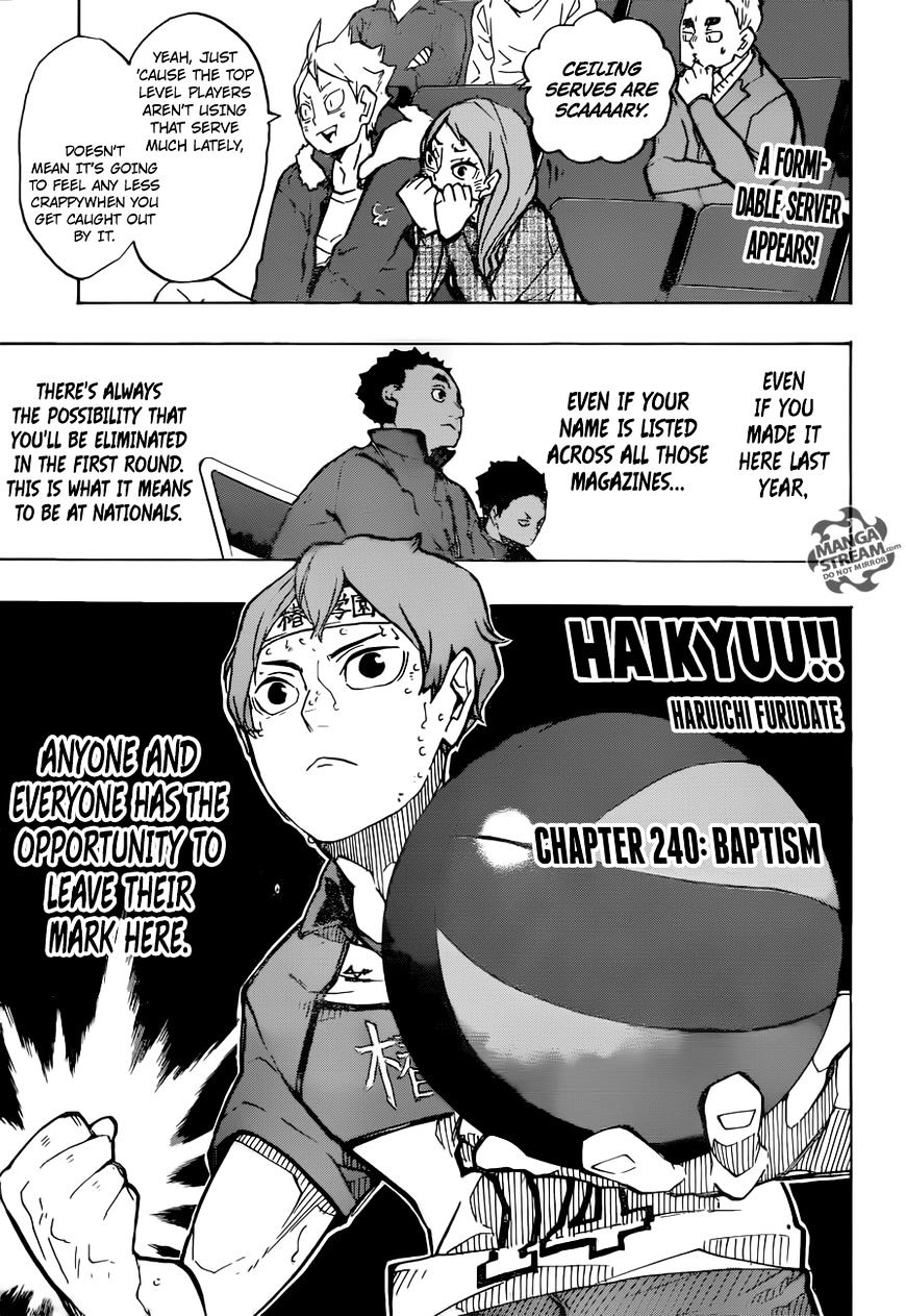 Haikyuu!! - Chapter 240