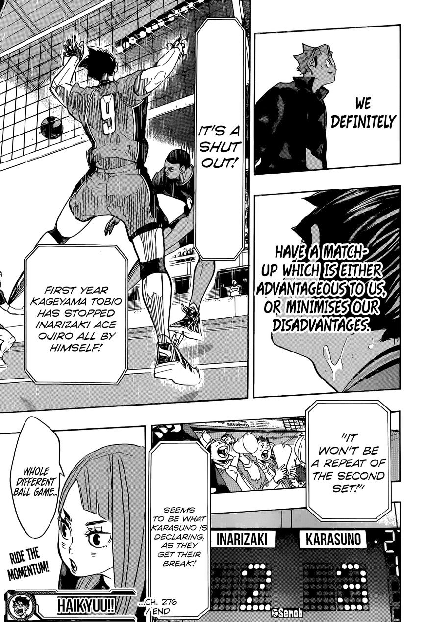 Haikyuu!! - Chapter 276 : This Is War