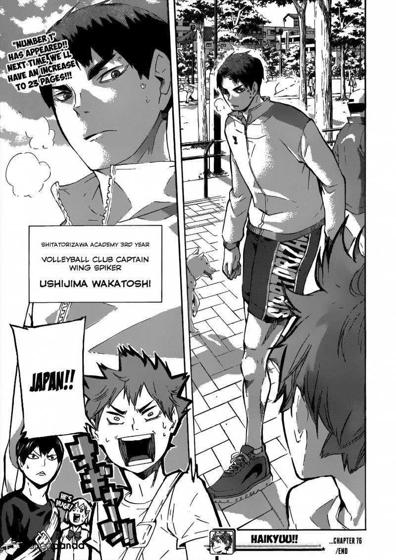 Haikyuu!! - Chapter 76