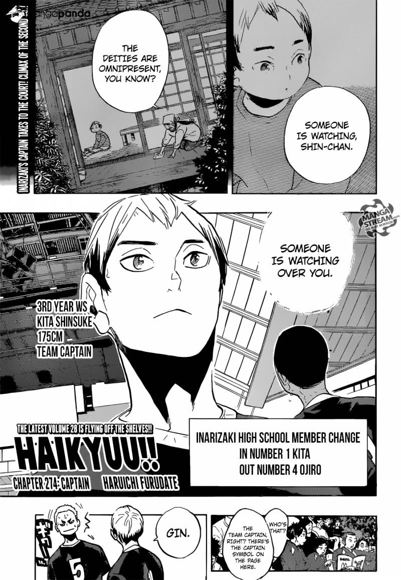 Haikyuu!! - Chapter 274