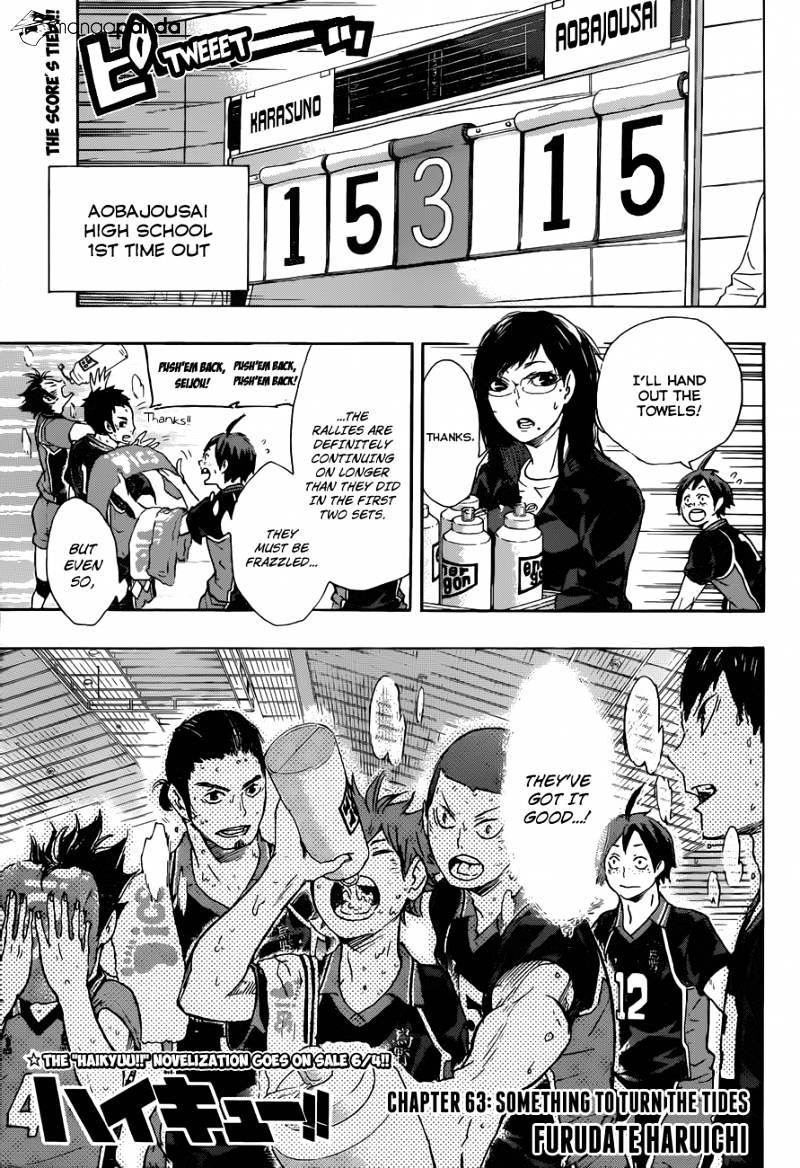 Haikyuu!! - Chapter 63