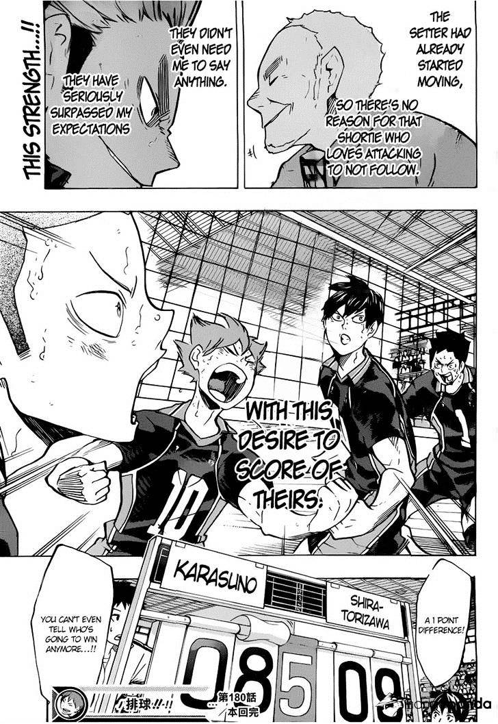 Haikyuu!! - Chapter 180