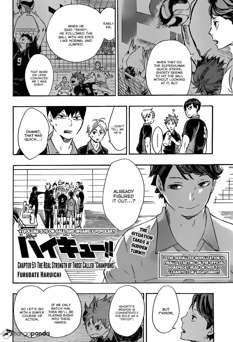 Haikyuu!! - Chapter 51