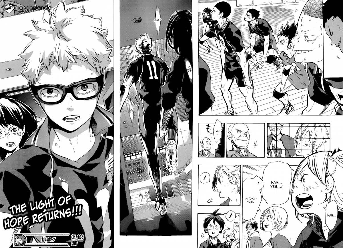 Haikyuu!! - Chapter 183