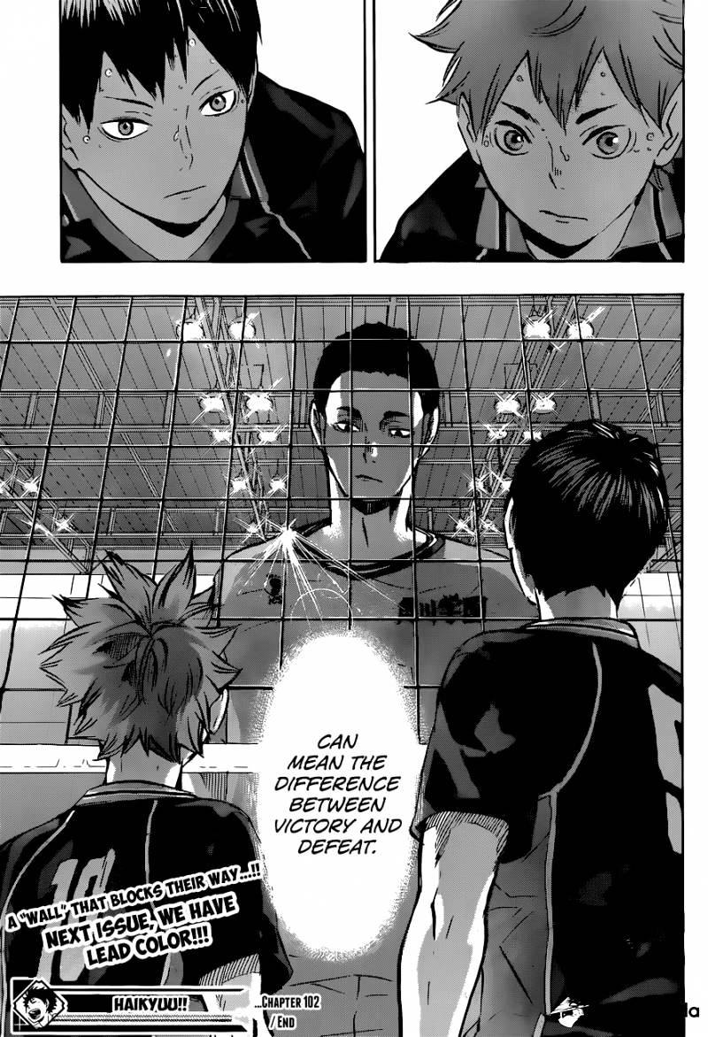 Haikyuu!! - Chapter 102