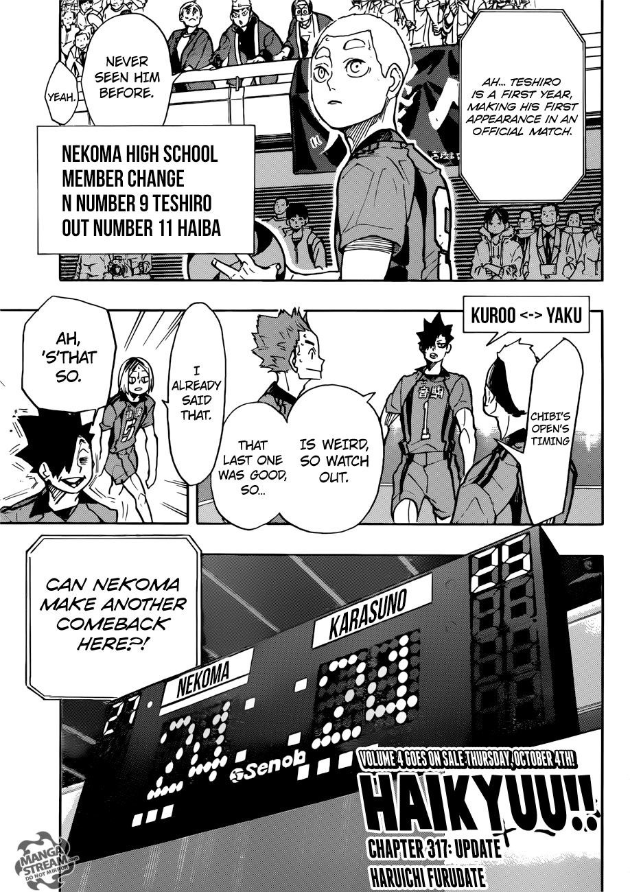 Haikyuu!! - Chapter 317