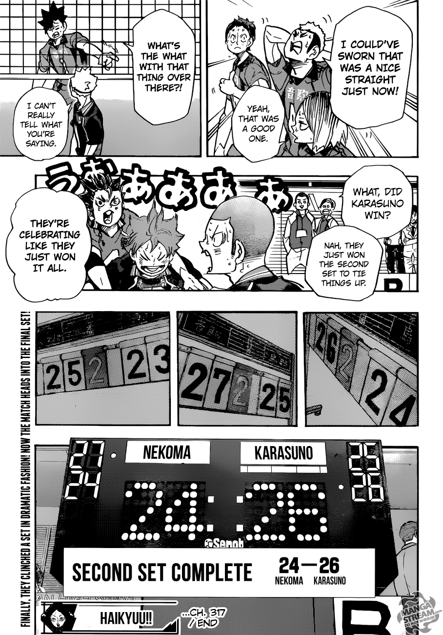 Haikyuu!! - Chapter 317