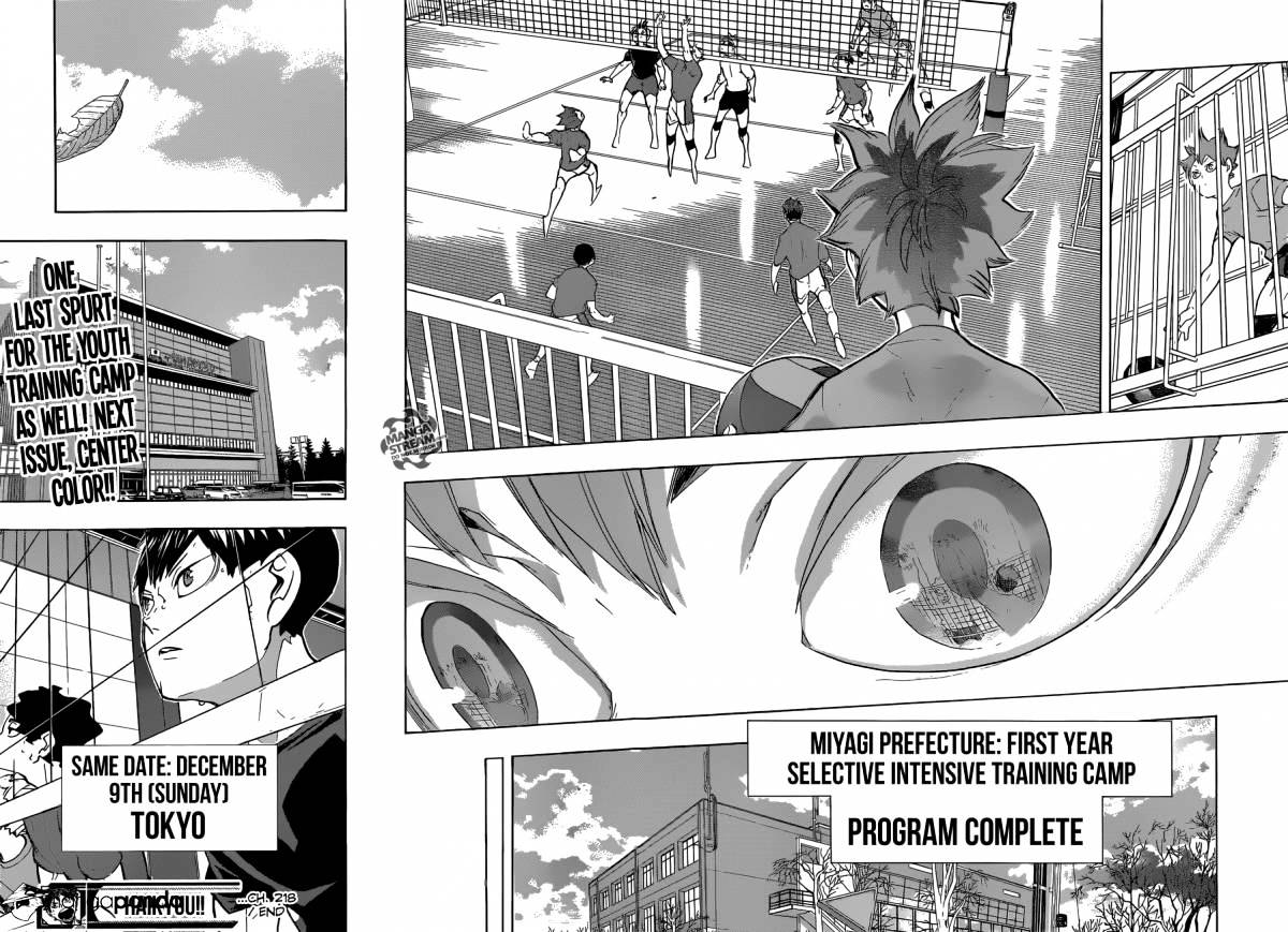 Haikyuu!! - Chapter 218