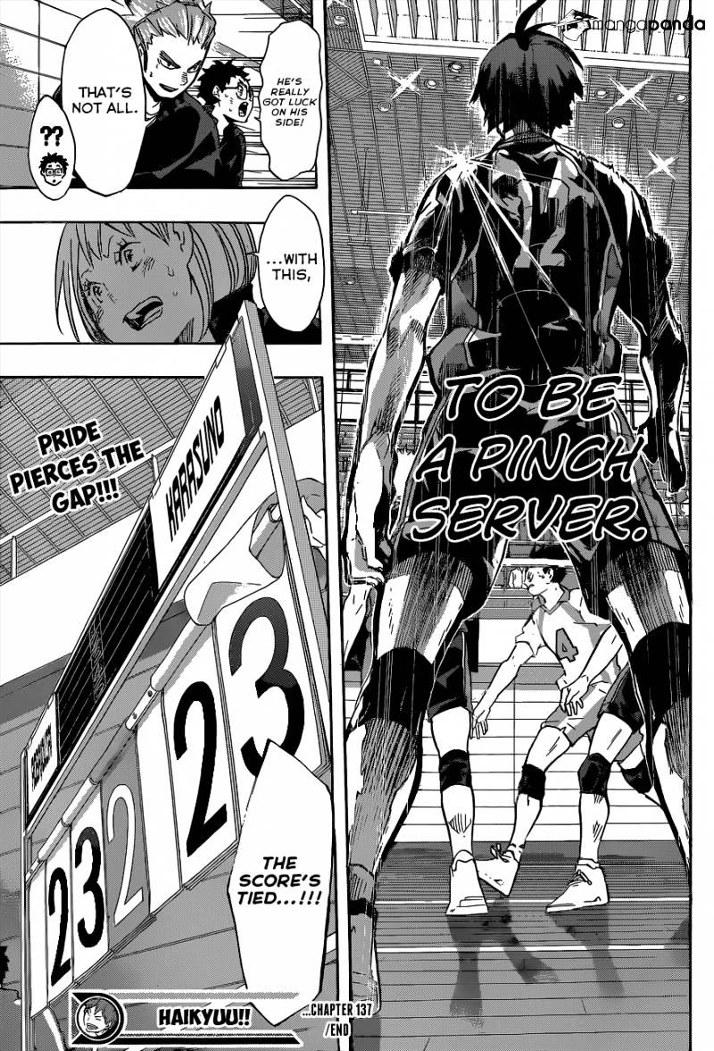 Haikyuu!! - Chapter 137