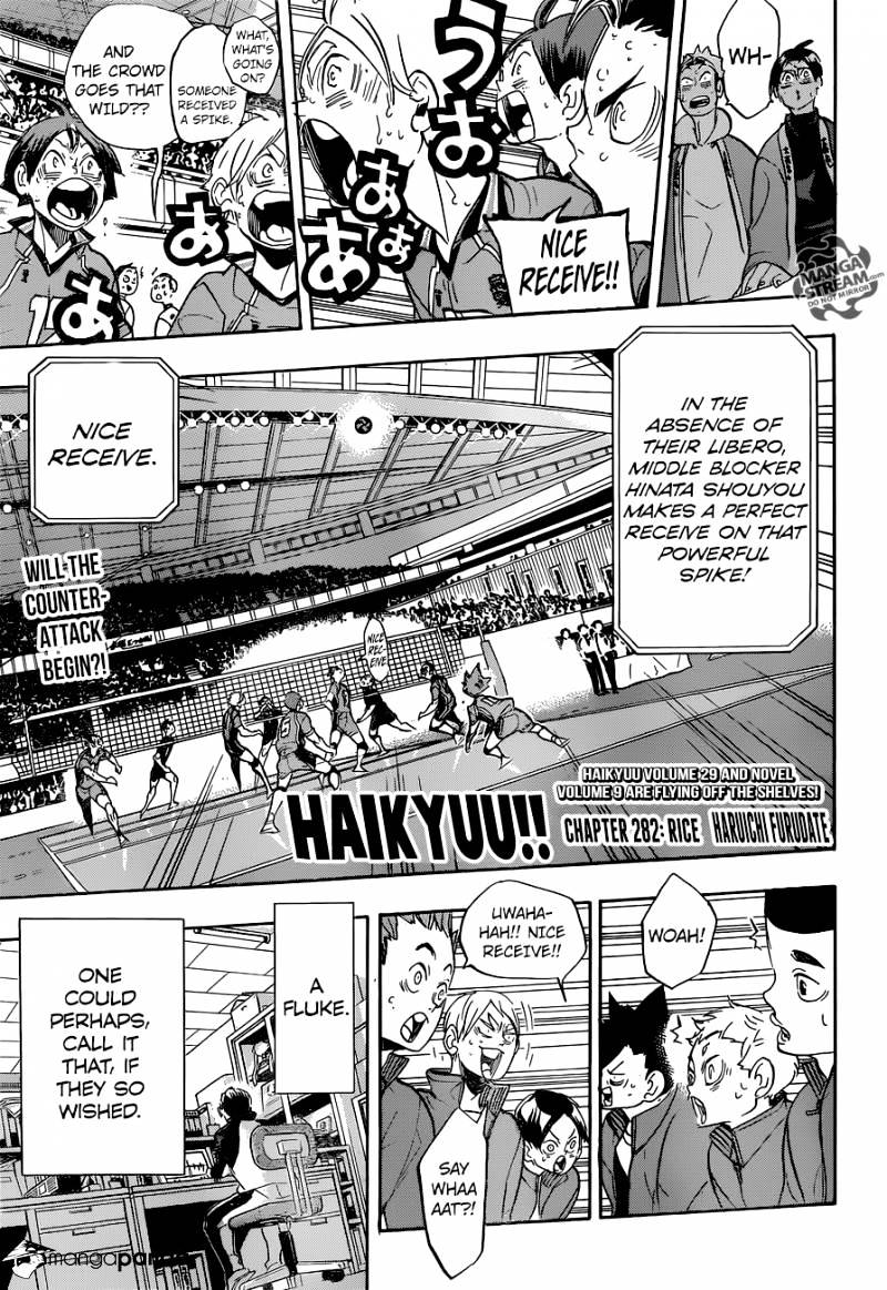 Haikyuu!! - Chapter 282