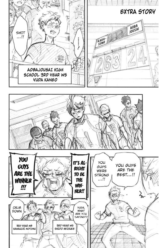 Haikyuu!! - Chapter 171.5 : Vol 20: Extra Sketches || Announcement