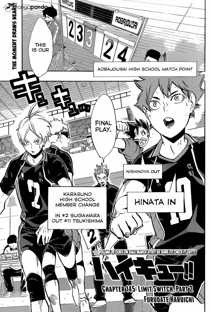 Haikyuu!! - Chapter 145