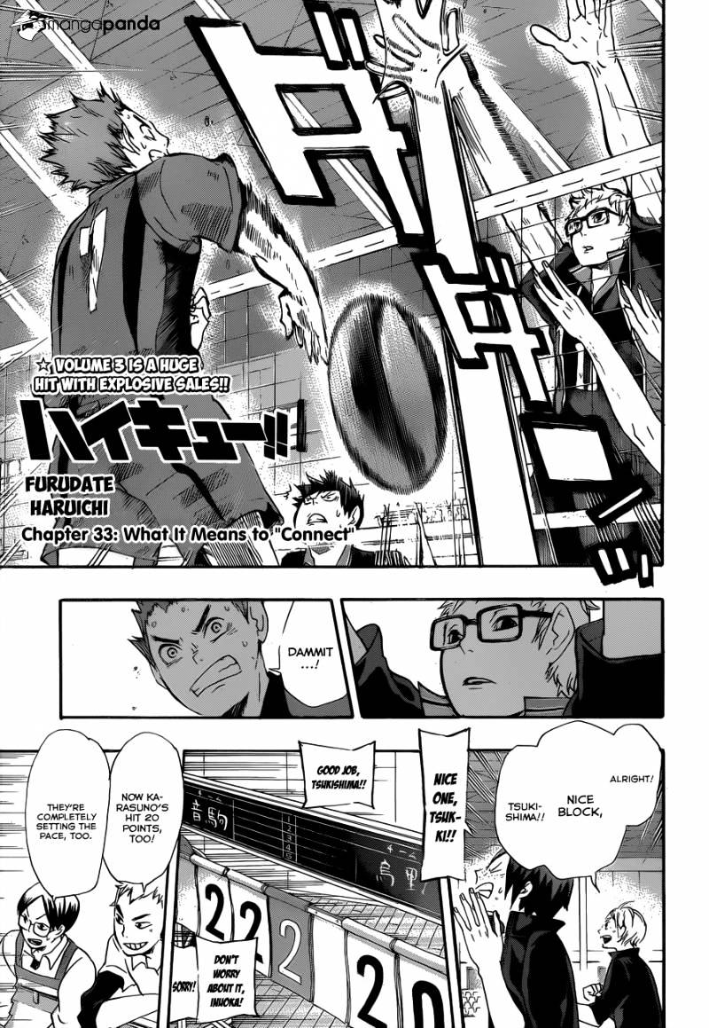 Haikyuu!! - Chapter 33 : What It Means To "Connect"