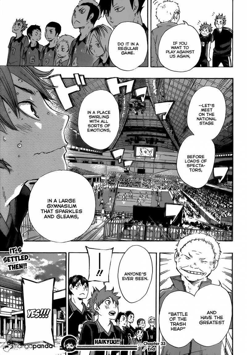 Haikyuu!! - Chapter 33 : What It Means To "Connect"