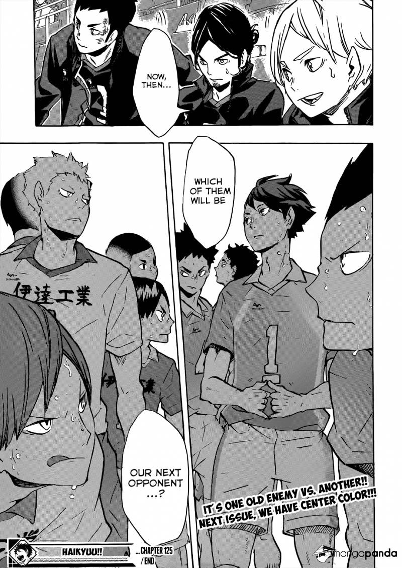 Haikyuu!! - Chapter 125