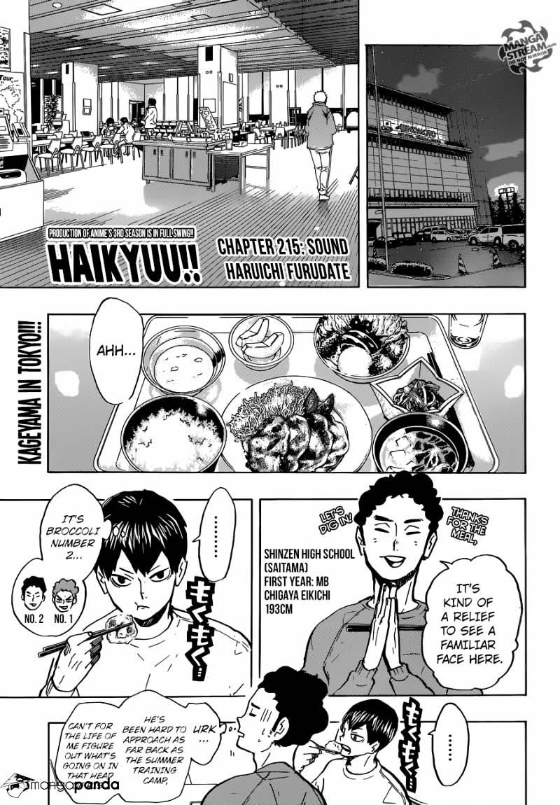 Haikyuu!! - Chapter 215