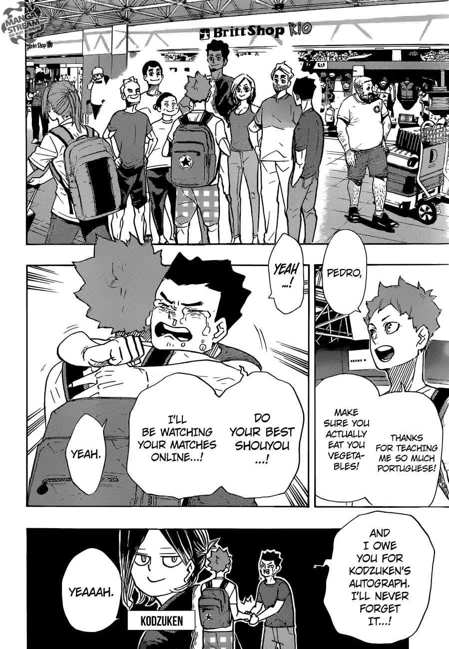 Haikyuu!! - Chapter 377: The Return Home!