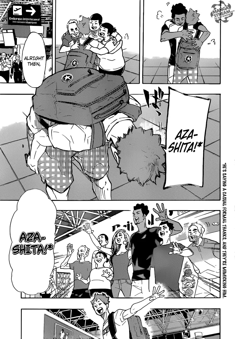 Haikyuu!! - Chapter 377: The Return Home!