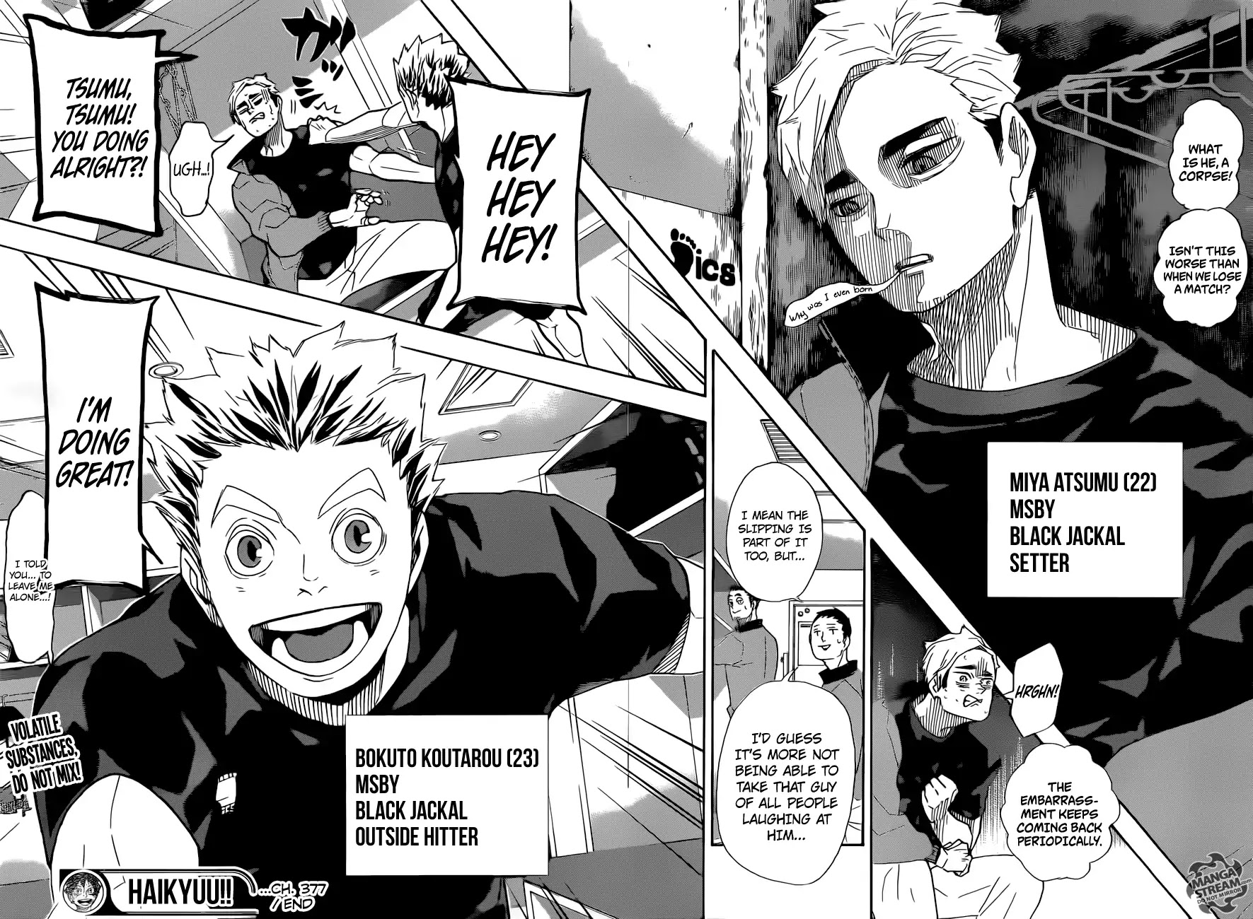 Haikyuu!! - Chapter 377: The Return Home!