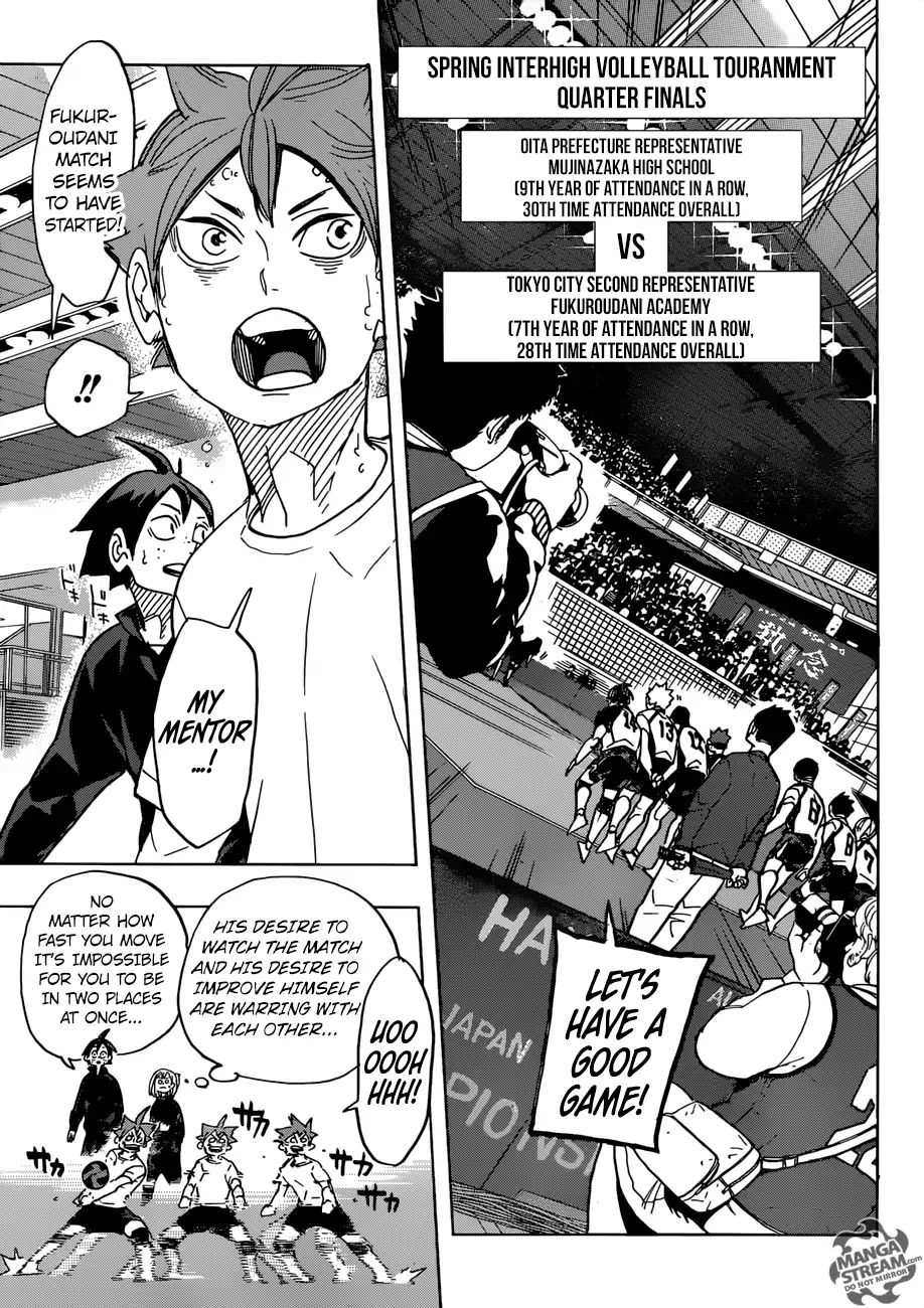 Haikyuu!! - Chapter 328: A Battle We Can't Afford To Lose